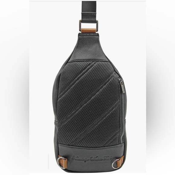 Robert Graham Black Leather Crossbody Bag - Picture 10 of 10